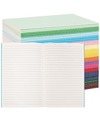 48 Pack Pocket Notebooks Bulk Lined Journals Colorful Covers Portable Bulk Notebooks