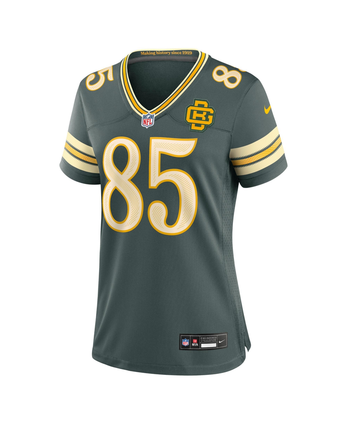 Nike Women's Tucker Kraft Green Bay Packers 2026 Rivalries Collection Game Jersey