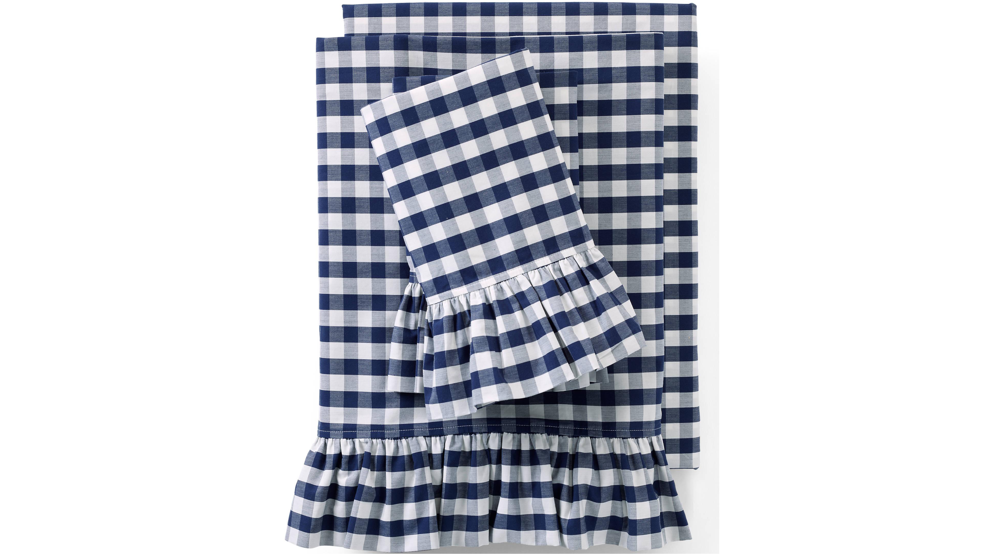 Lands' End Ruffle Bed Sheet Set