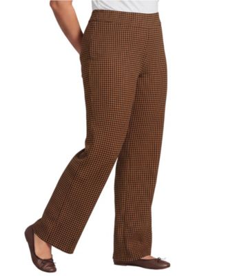 Plus Size Starfish Mid Rise Straight Leg Pants