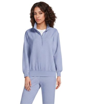 Women's Serious Sweats Relaxed Quarter Zip Pullover Sweatshirt