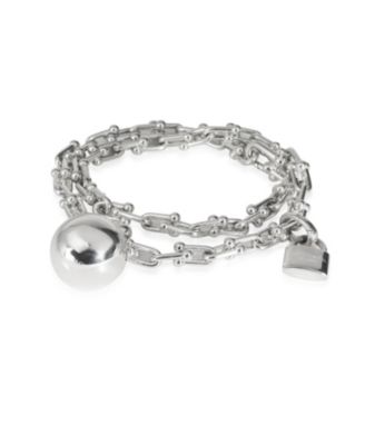 Sterling Silver Small Model HardWear Wrap Bracelet