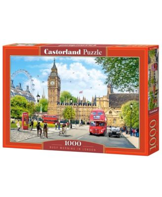 Busy Morning in London 1000 Piece Jigsaw Puzzle