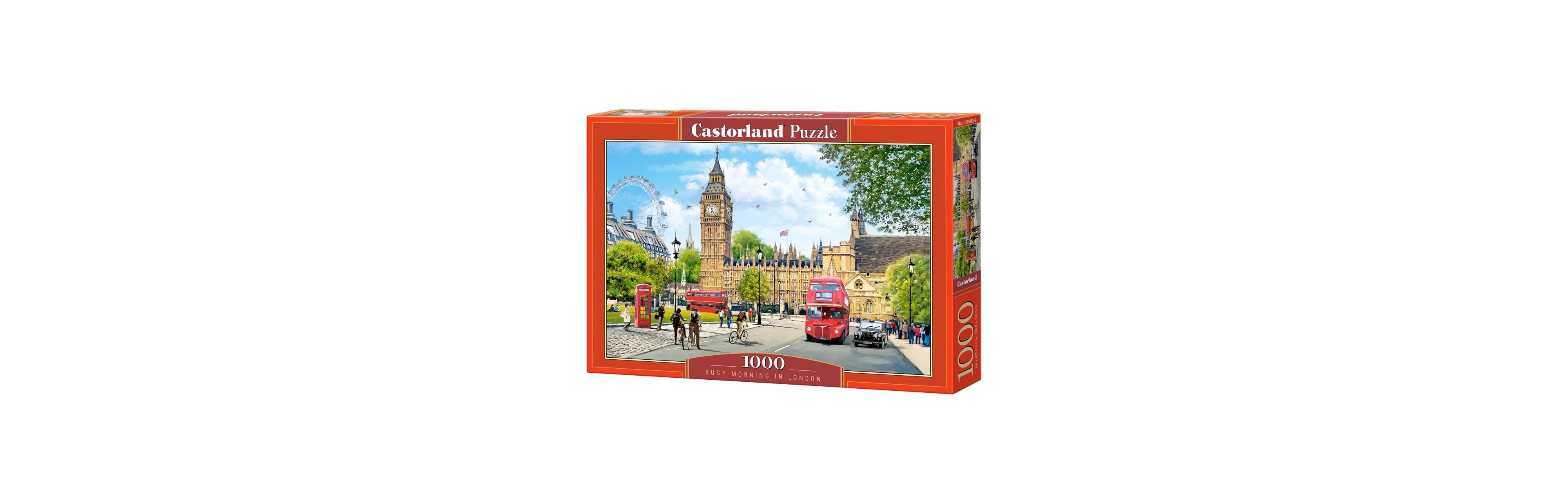 Castorland Busy Morning in London 1000 Piece Jigsaw Puzzle