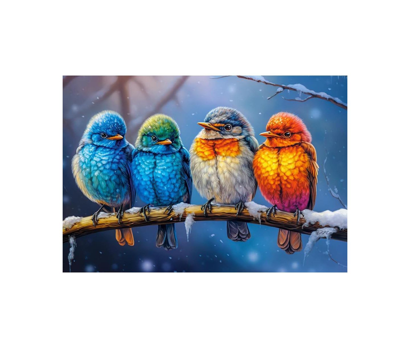 Детский пазл Castorland Together Warmer 1500-Piece Jigsaw Puzzle, Ages 14+, цвет: Разноцветный — фото 2