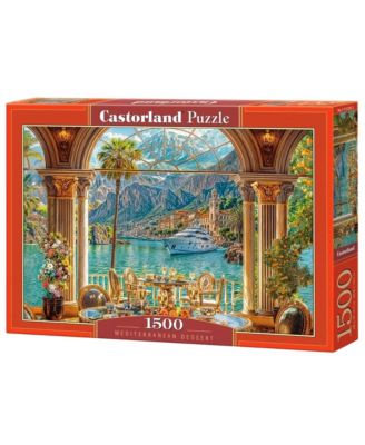 Mediterranean Dessert Art Collection 1,500-Piece Jigsaw Puzzle, Ages 14+