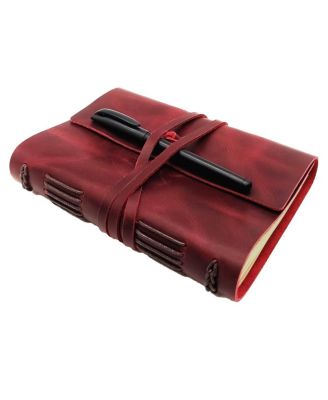 Genuine Leather Journal Notebook Lined Pages Multipurpose Travel Writing Diary Gift