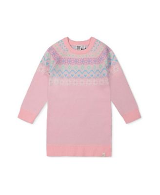 Toddler Girls' 2T-5T Apres-Ski Fair Isle Knit Dress