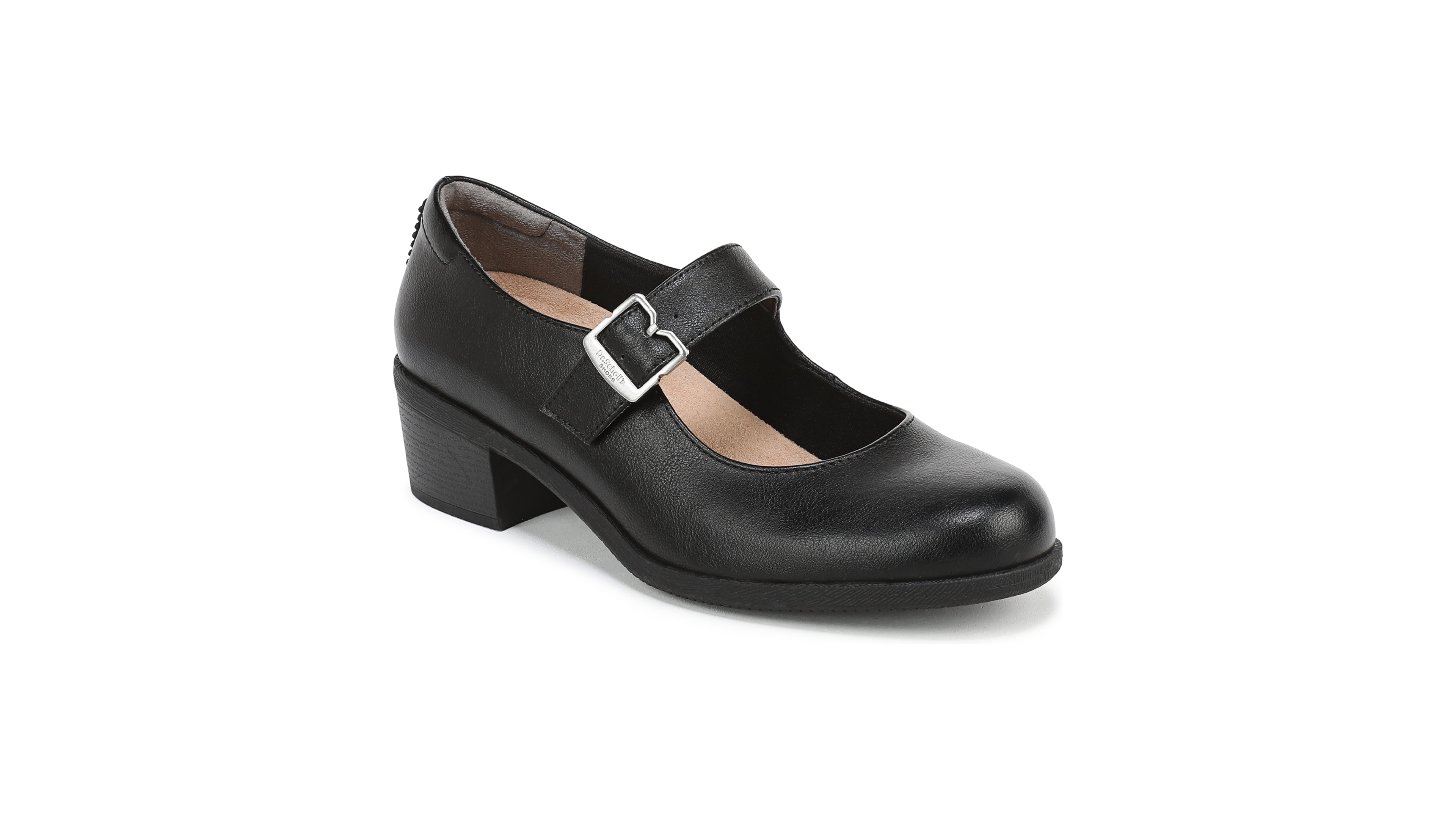 Dr. Scholl's Women's Illie Block-Heel Mary Jane Almond-Toe Pumps