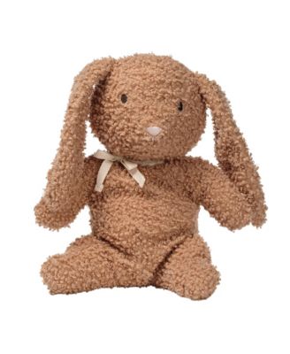 Honey 11" Floppy-Ear Textured-Boucle Plush Bunny