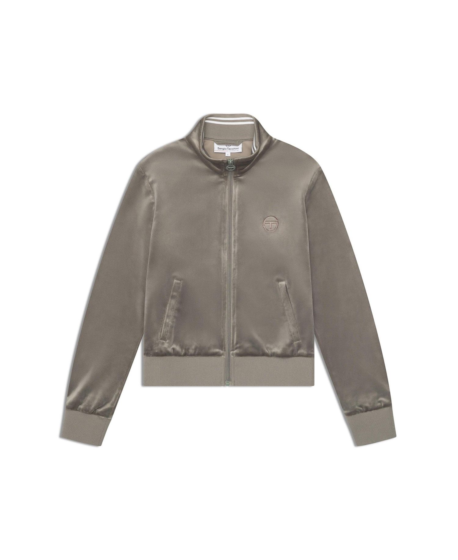 Women's Nuvola Velour Mock-Neck Full-Zip Track Jacket