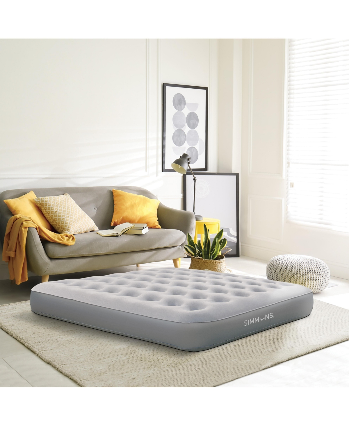 Beautyrest 10 Inch Queen Inflatable Air Mattress, Comfort Express Bed