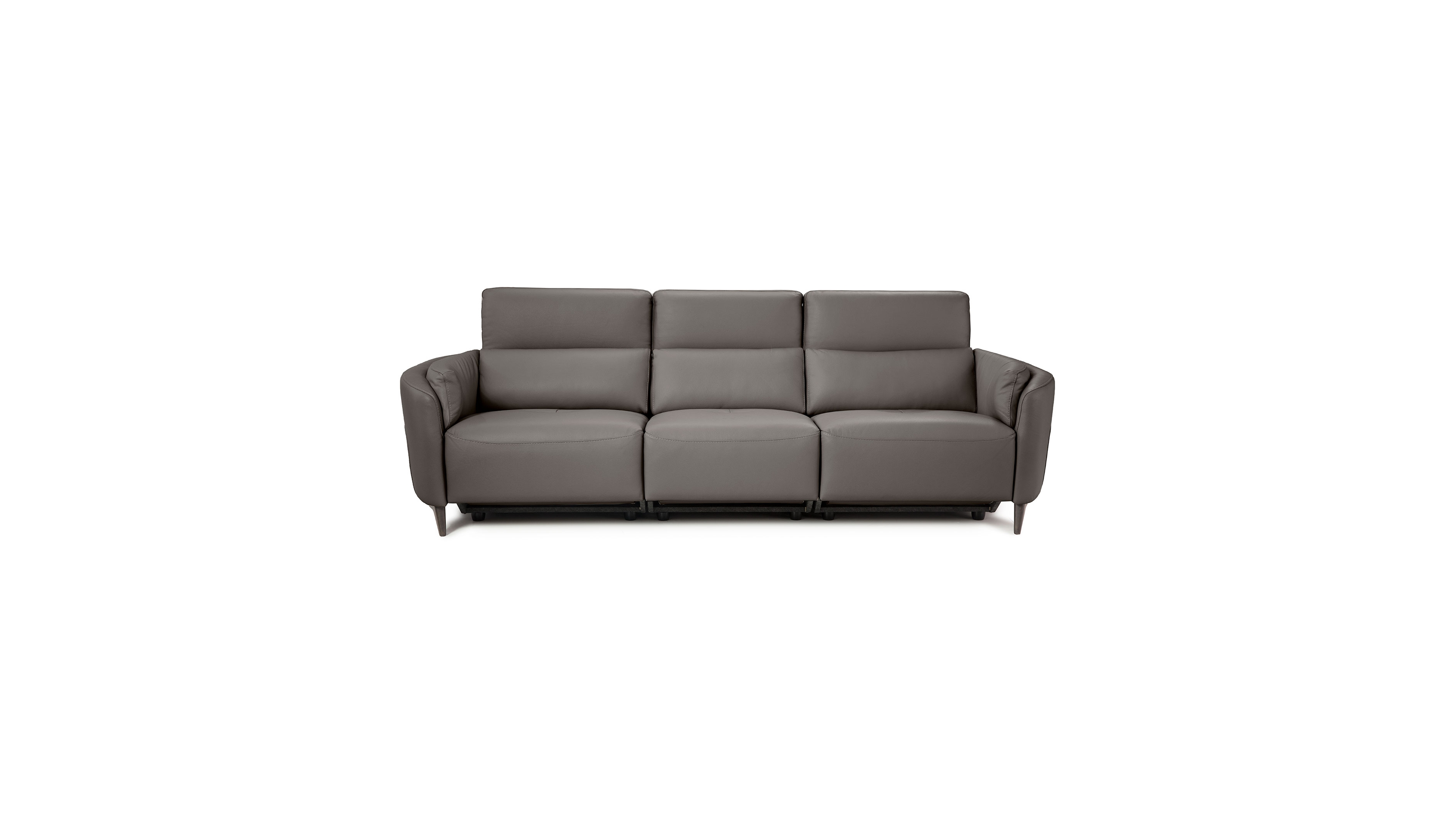 Nicoletti Home Placido Leather 3-Piece 3 Power Motion Sofa, Macy's Exclusive