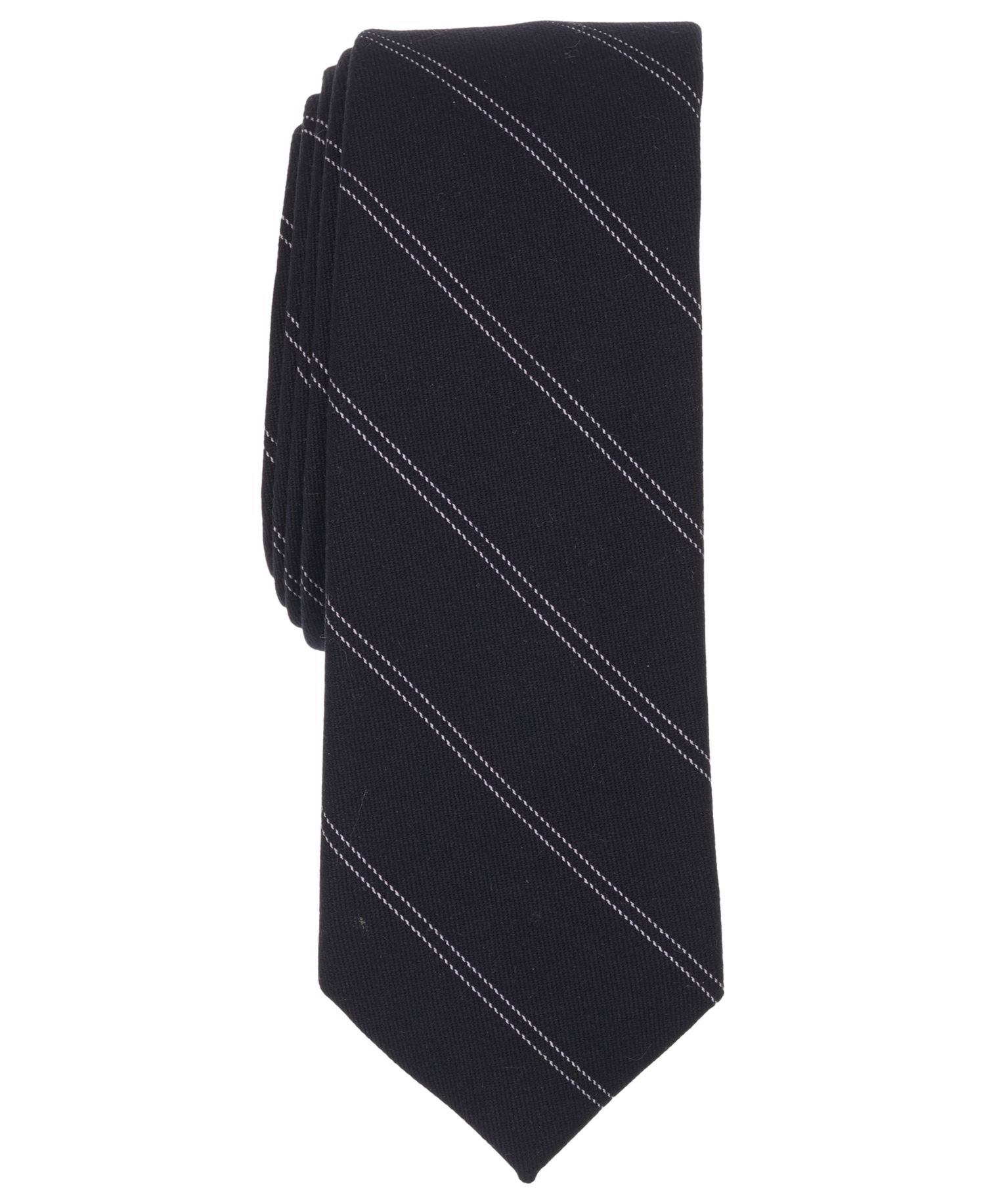 Men's Striped Skinny Tie