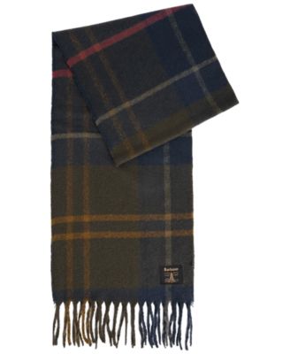 Yorklane Tartan Tasselled Wrap Scarf