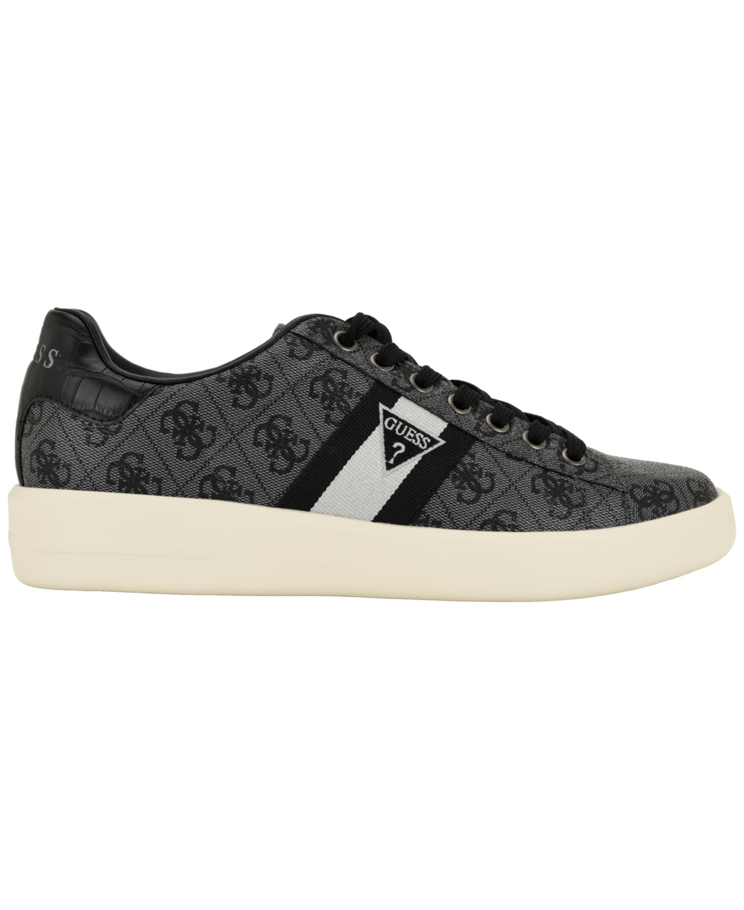 Men's Yinden Leather Round-Toe Sneakers