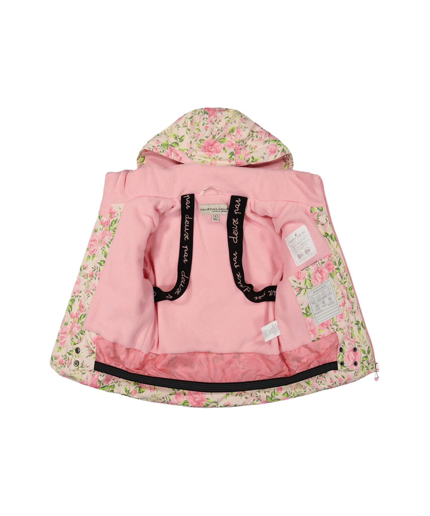 Girls' 4-16 Play Hooded Floral-Print Jacket and Pants, 2-Piece Set