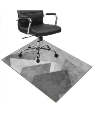 Heavy Duty Office Chair Mat For Hardwood Floors Smooth Sliding Floor Protector
