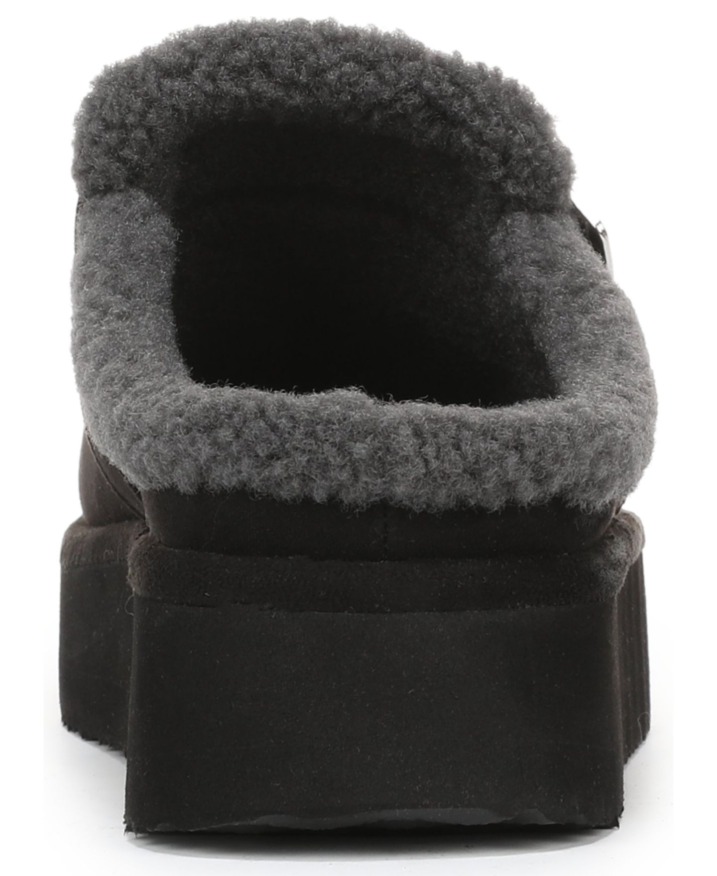 Женские сабо Dr. Scholl's Chill Cozy Platform Faux Shearling-Lined Mule, цвет: Чёрный — фото 3