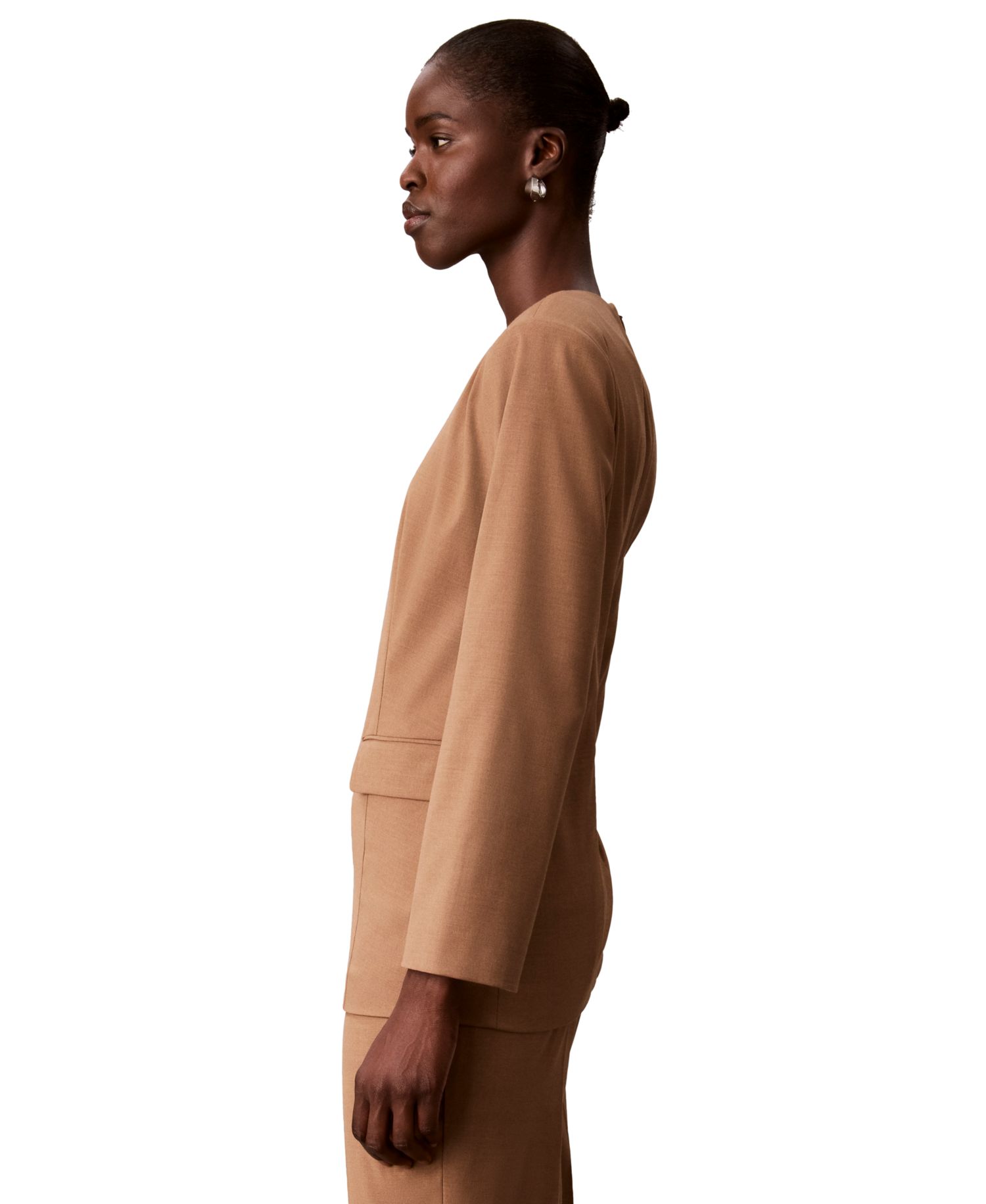 Women's Tailored Long-Sleeve Blouse