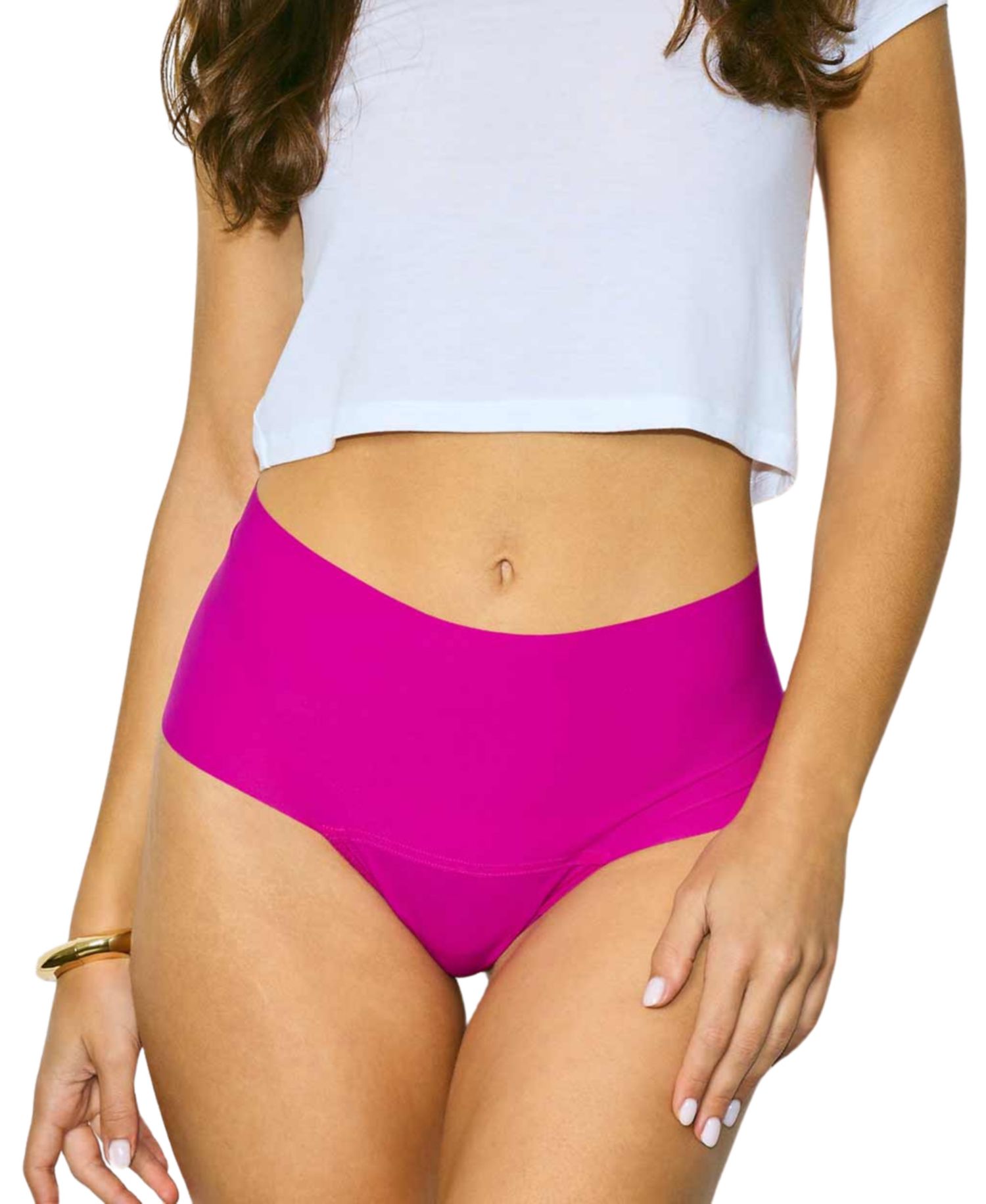 BreatheSoft™ High-Waisted Seamless Thong