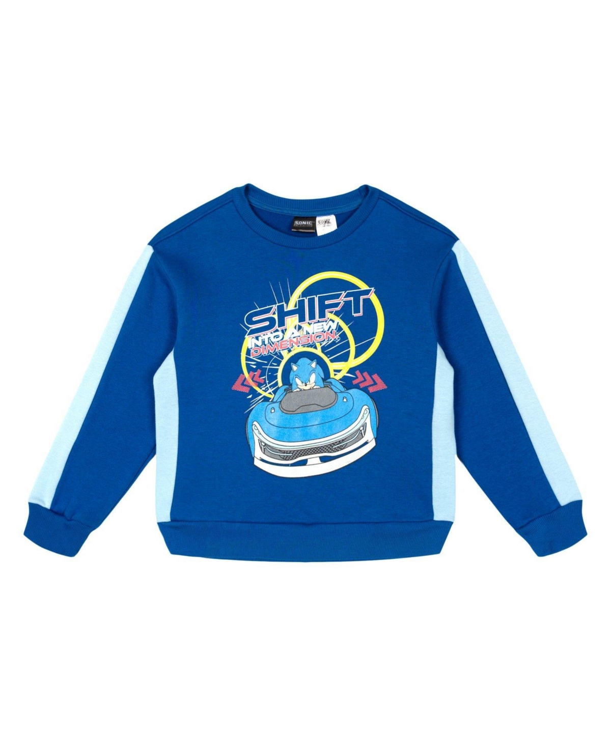 Sonic The Hedgehog Boys' 4-20 Long-Sleeve Fleece Sweatshirt and Pants, 2-Piece Set