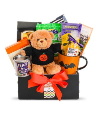 Bear-y Spooky Treats Gift Basket, 9-Pieces