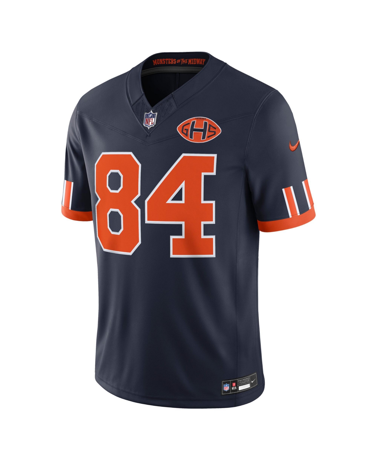 Nike Men's Colston Loveland Navy Chicago Bears 2026 Rivalries Collection Vapor F.u.s.e Stitched Limited Jersey