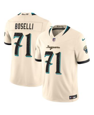 Men's Tony Boselli Natural Jacksonville Jaguars 2026 Rivalries Collection Vapor F.U.S.E Stitched Limited Jersey