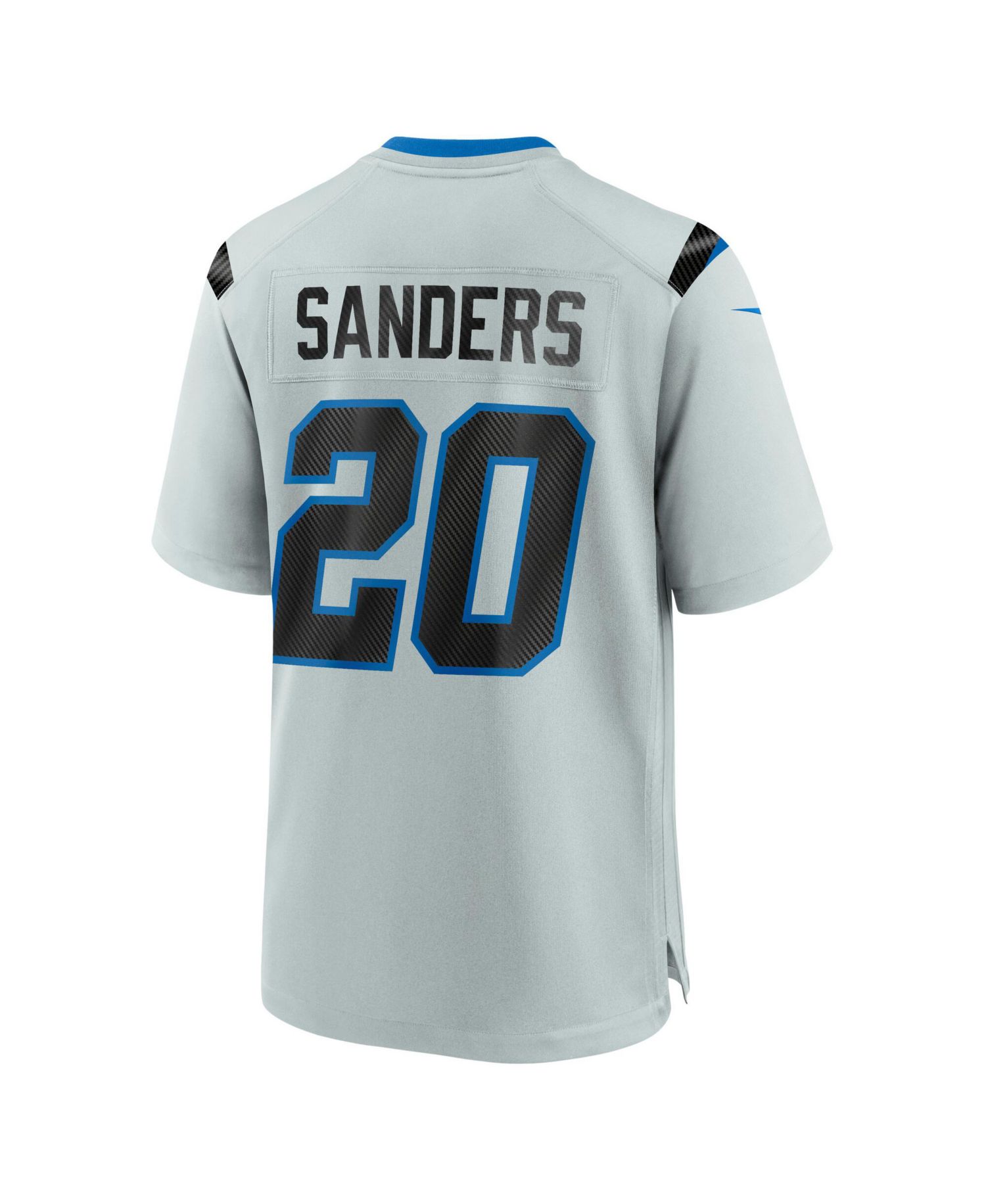 Men's Barry Sanders Silver Detroit Lions 2026 Rivalries Collection Game Jersey