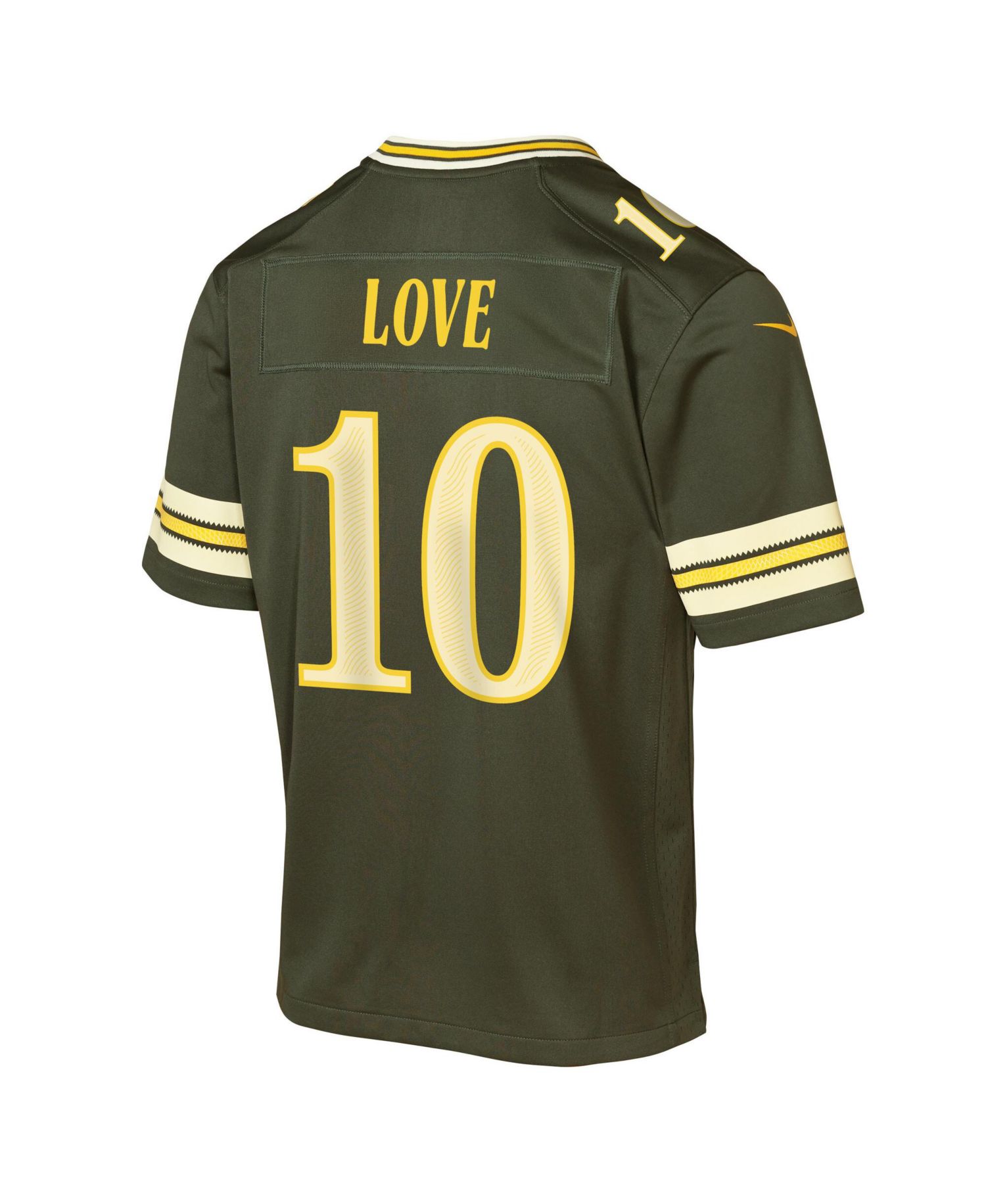 Big Boys and Girls Jordan Love Green Bay Packers 2026 Rivalries Collection Game Jersey