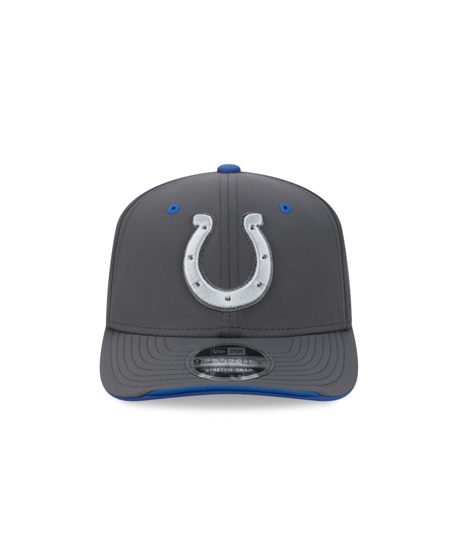 Men's Charcoal Indianapolis Colts 2026 Rivalries Collection Sideline 9SEVENTY Adjustable Hat