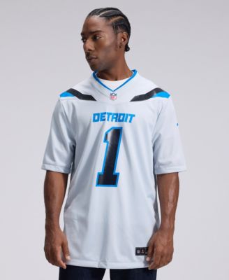 Men's Jameson Williams Silver Detroit Lions 2026 Rivalries Collection Game Jersey