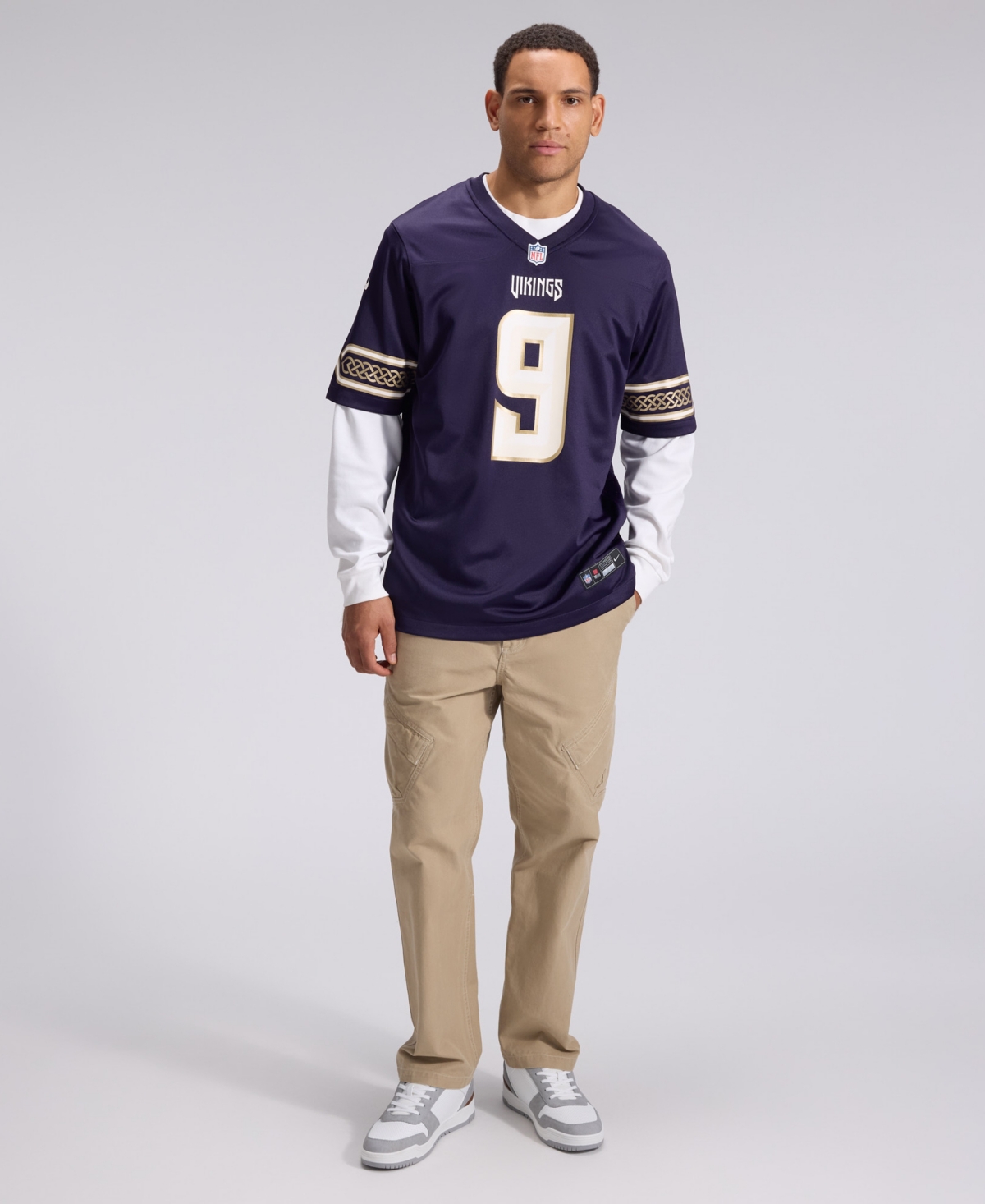 Nike Men's J.j Mccarthy Purple Minnesota Vikings 2026 Rivalries Collection Game Jersey