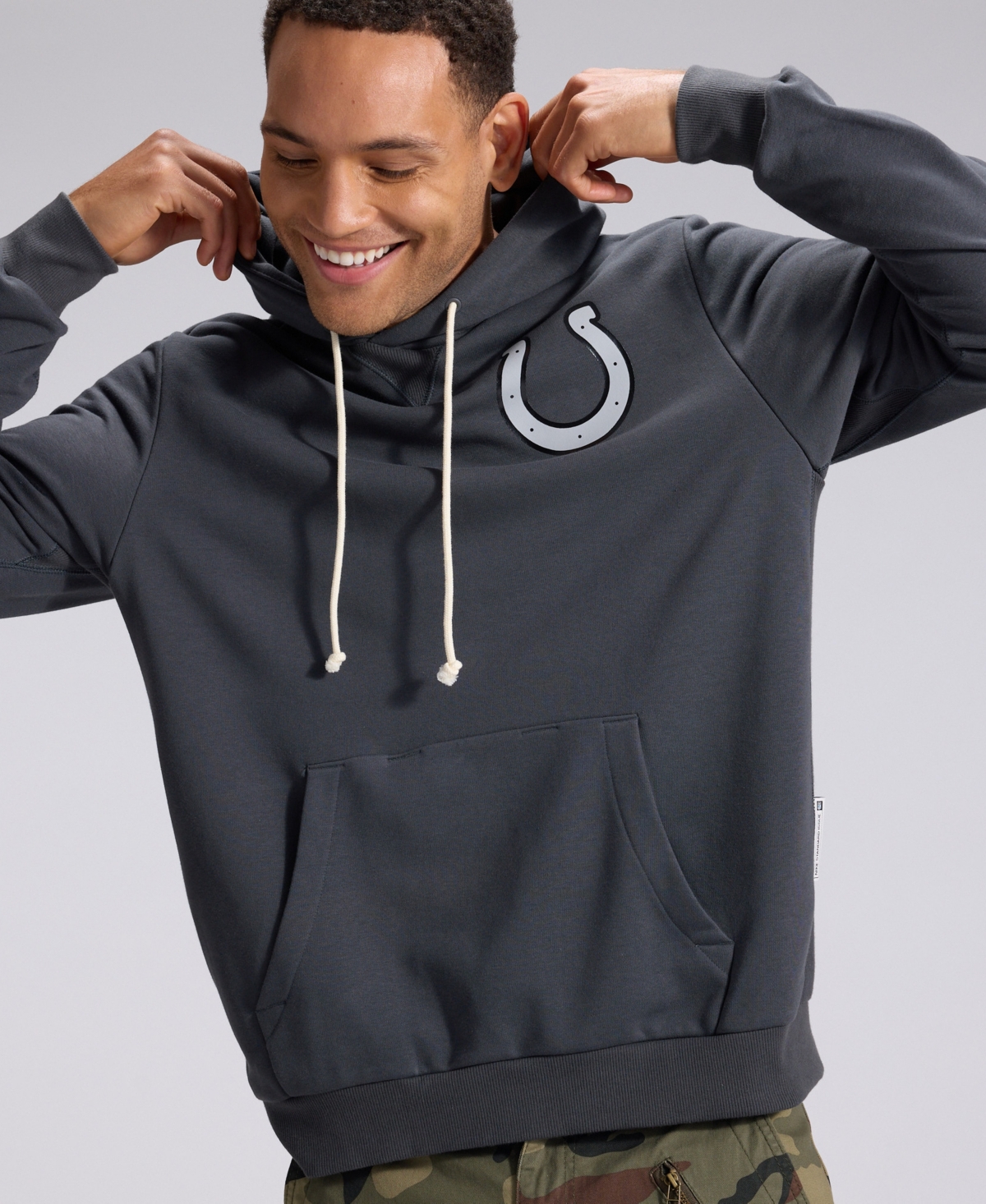 Nike Men's Anthracite Indianapolis Colts 2026 Rivalries Collection Sideline Pullover Hoodie