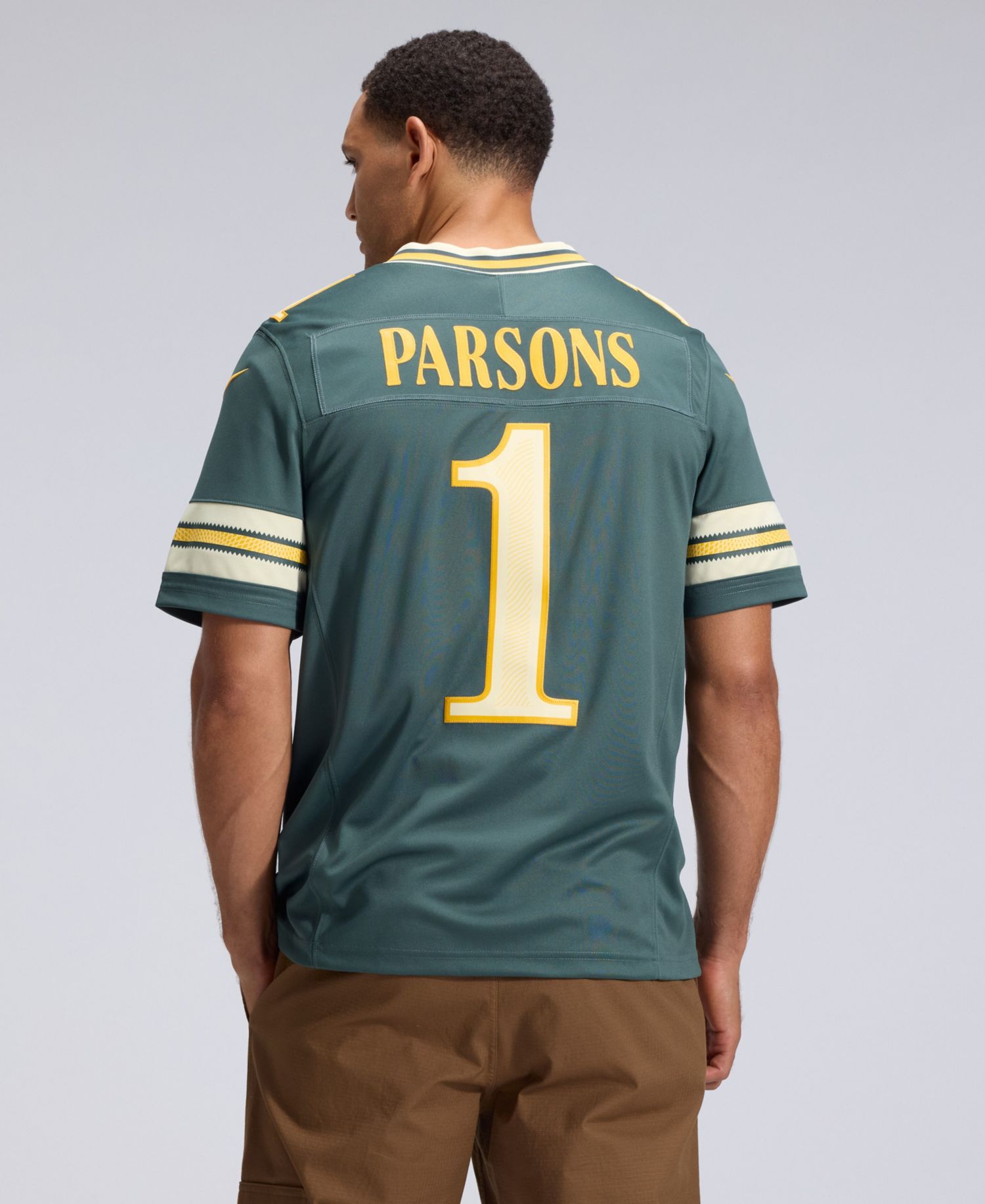 Men's Micah Parsons Green Bay Packers 2026 Rivalries Collection Vapor F.U.S.E Stitched Limited Jersey