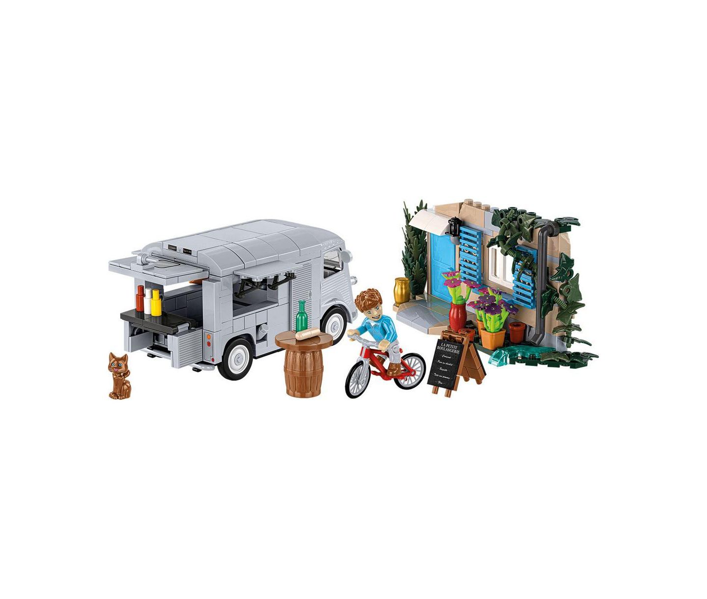 Детский конструктор COBI Action Town Citroën Type H (1947-1981) 397-Piece Building Set, Ages 7+ — фото 6