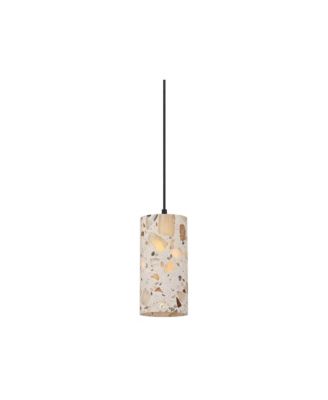 Possini Euro Petroglyph 5" Wide Stone Mini-Pendant Light
