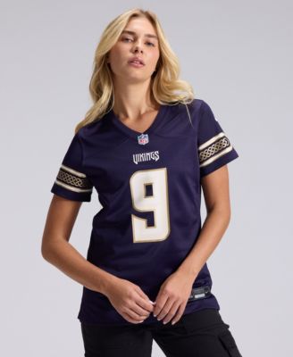 Women's J.J Mccarthy Purple Minnesota Vikings 2026 Rivalries Collection Game Jersey
