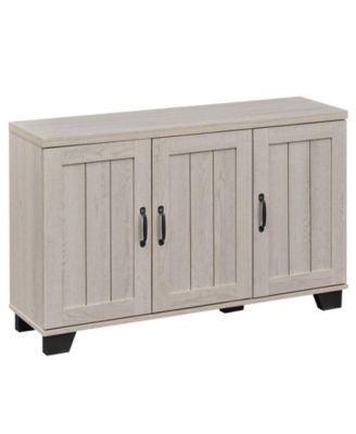 3-Door Buffet Sideboard with Adjustable Shelves and Anti-Tipping Kits