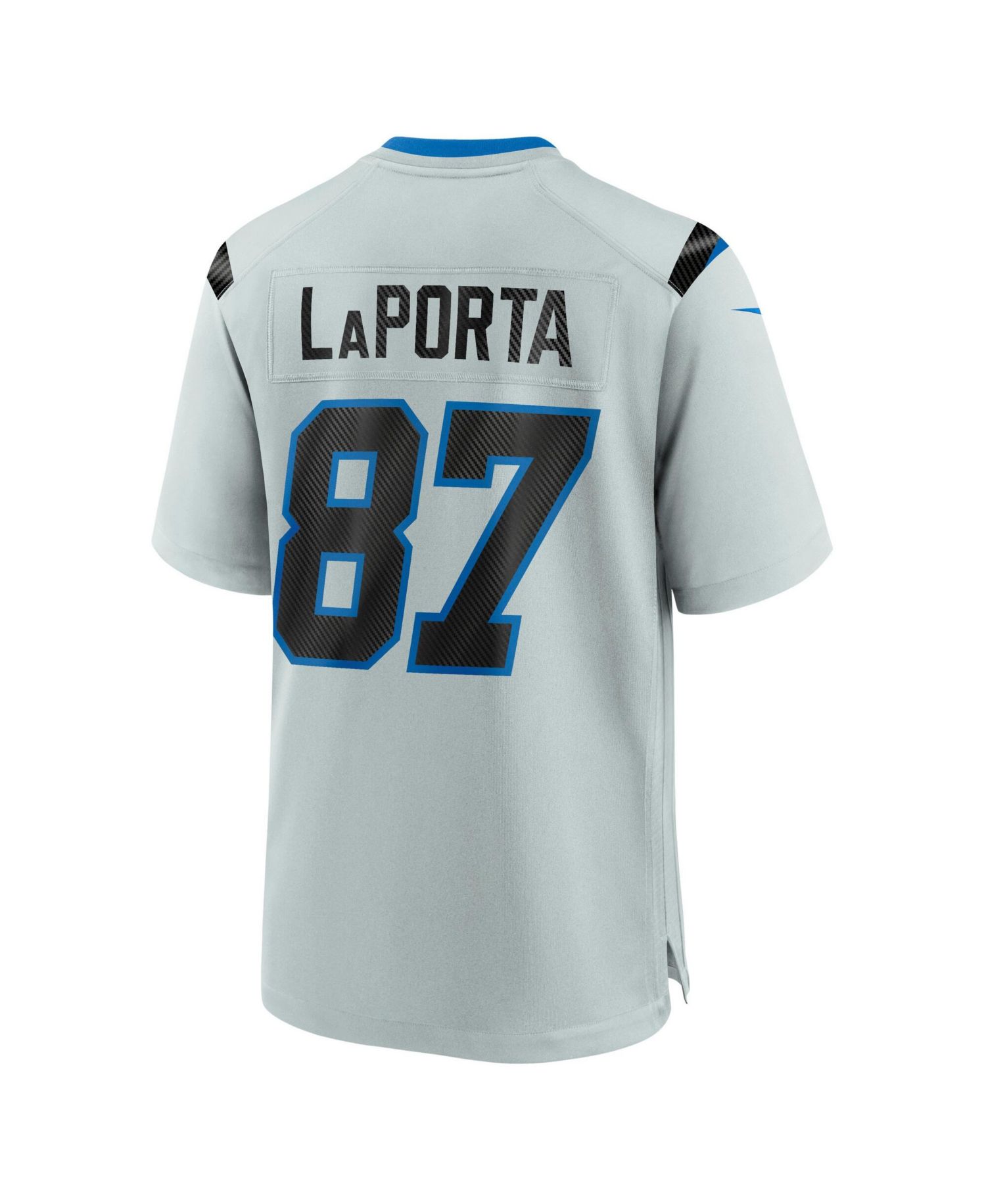 Men's Sam Laporta Silver Detroit Lions 2026 Rivalries Collection Game Jersey