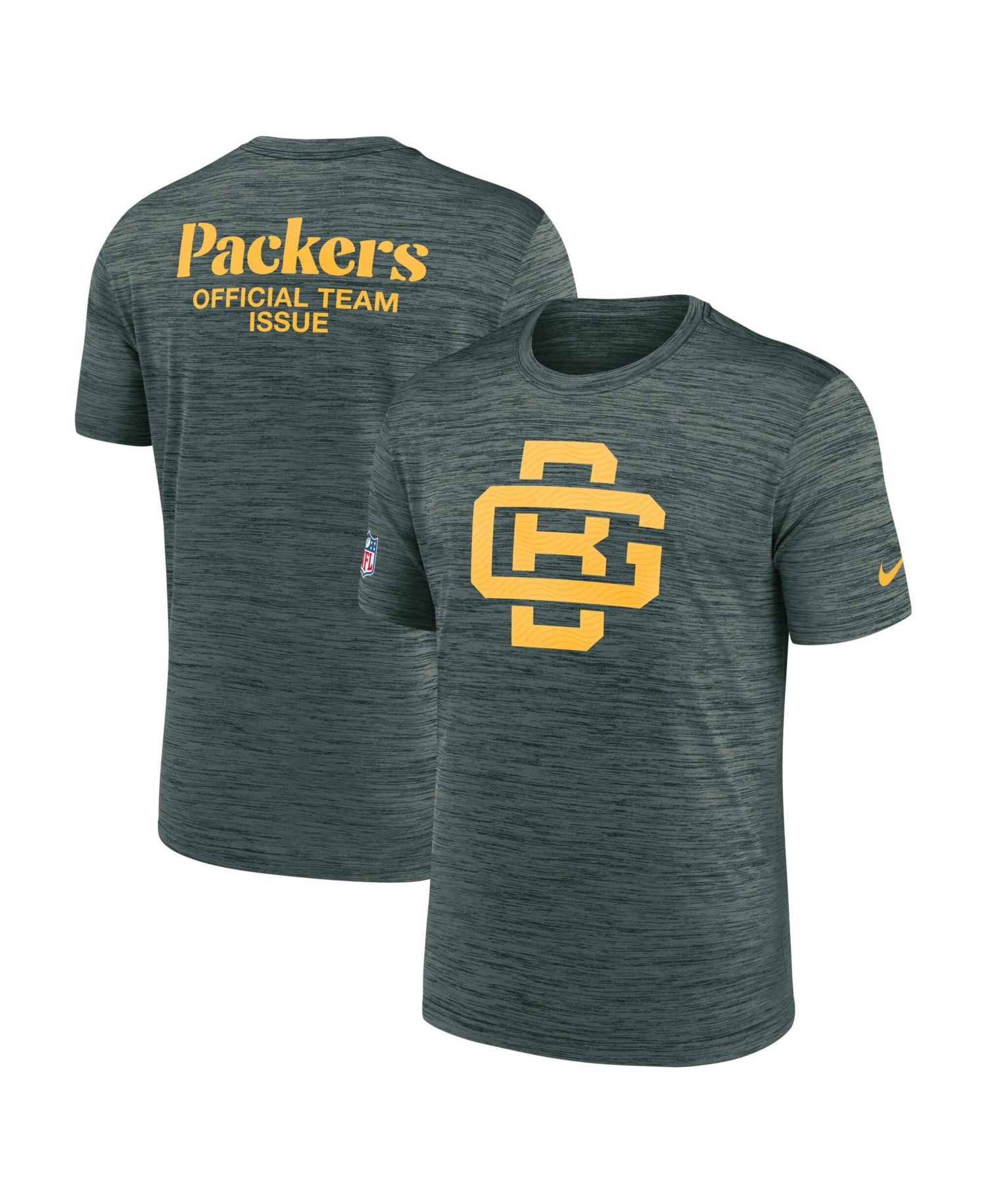 Men's Green Bay Packers 2026 Rivalries Collection Sideline Velosity T-Shirt