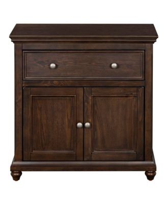 Carl Two Door One Drawer Cabinet