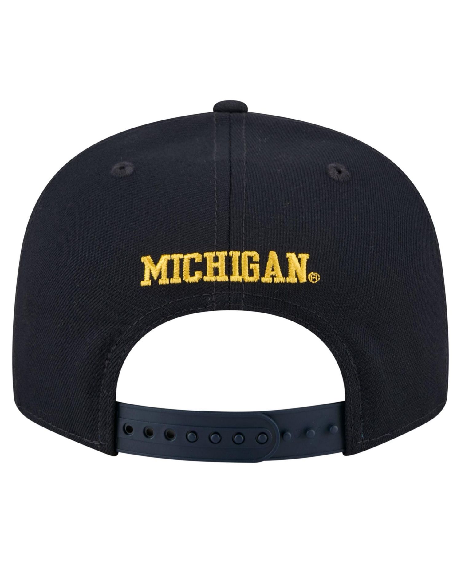 Men's Navy Michigan Wolverines Go Team 9FIFTY Snapback Hat