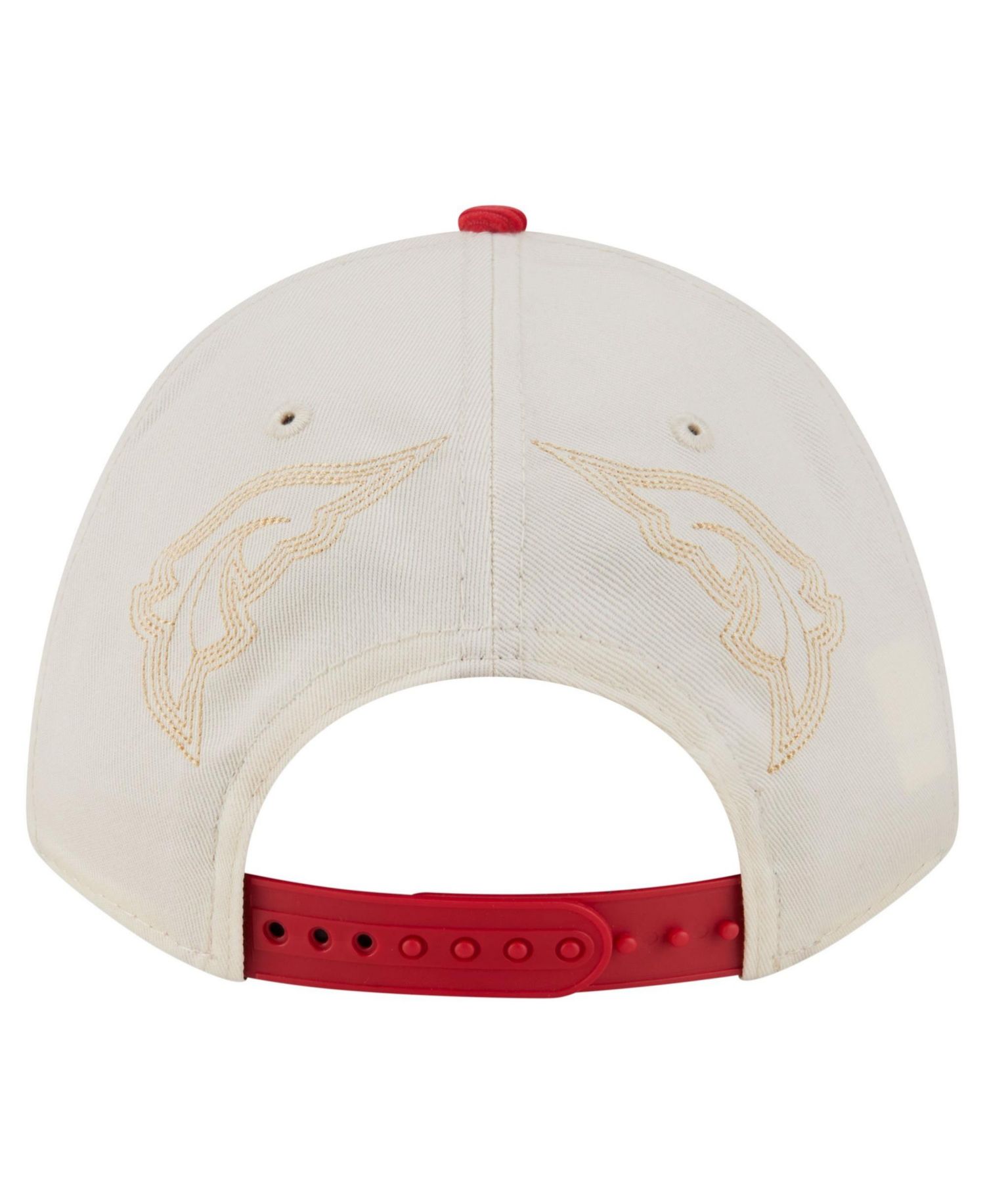 Men's Cream/Scarlet San Francisco 49ers Western 9FORTY A-Frame Adjustable Hat