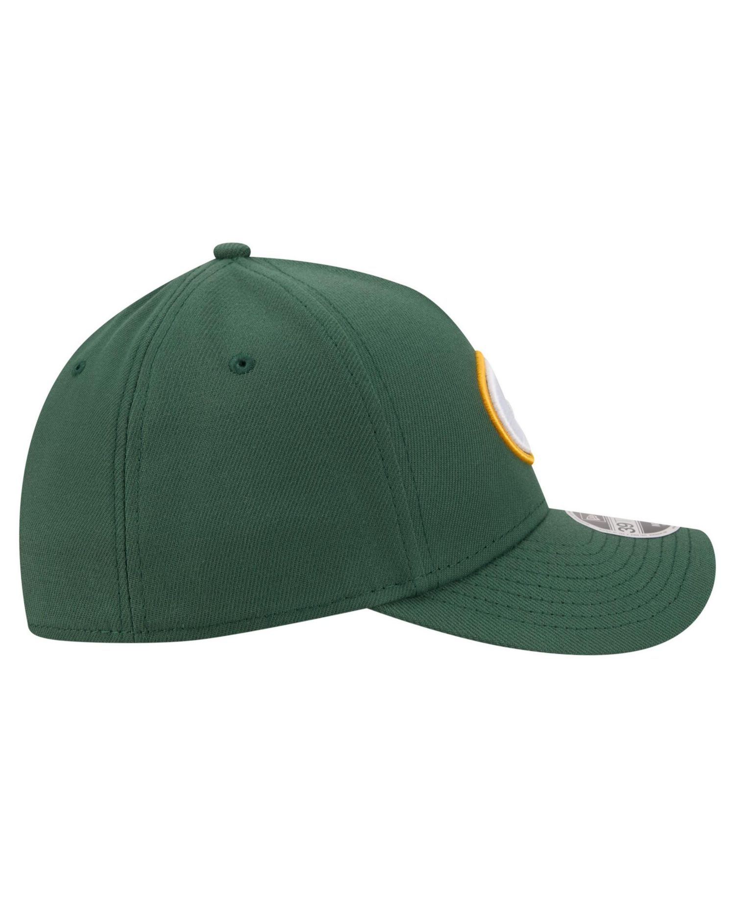Men's Green Green Bay Packers 39THIRTY M-Crown A-Frame Stretch Hat
