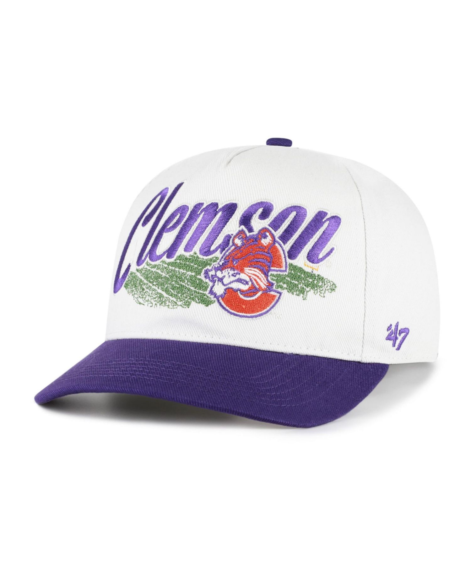 Men's and Women's '47 Natural Clemson Tigers Saturday Capsule Enfield Hitch Adjustable Hat