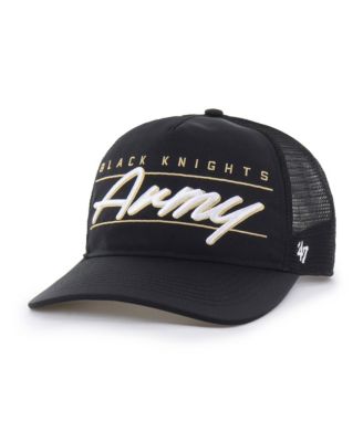 Men's and Women's '47 Black Army Black Knights brrr&deg; Condor Mesh Hitch Adjustable Hat