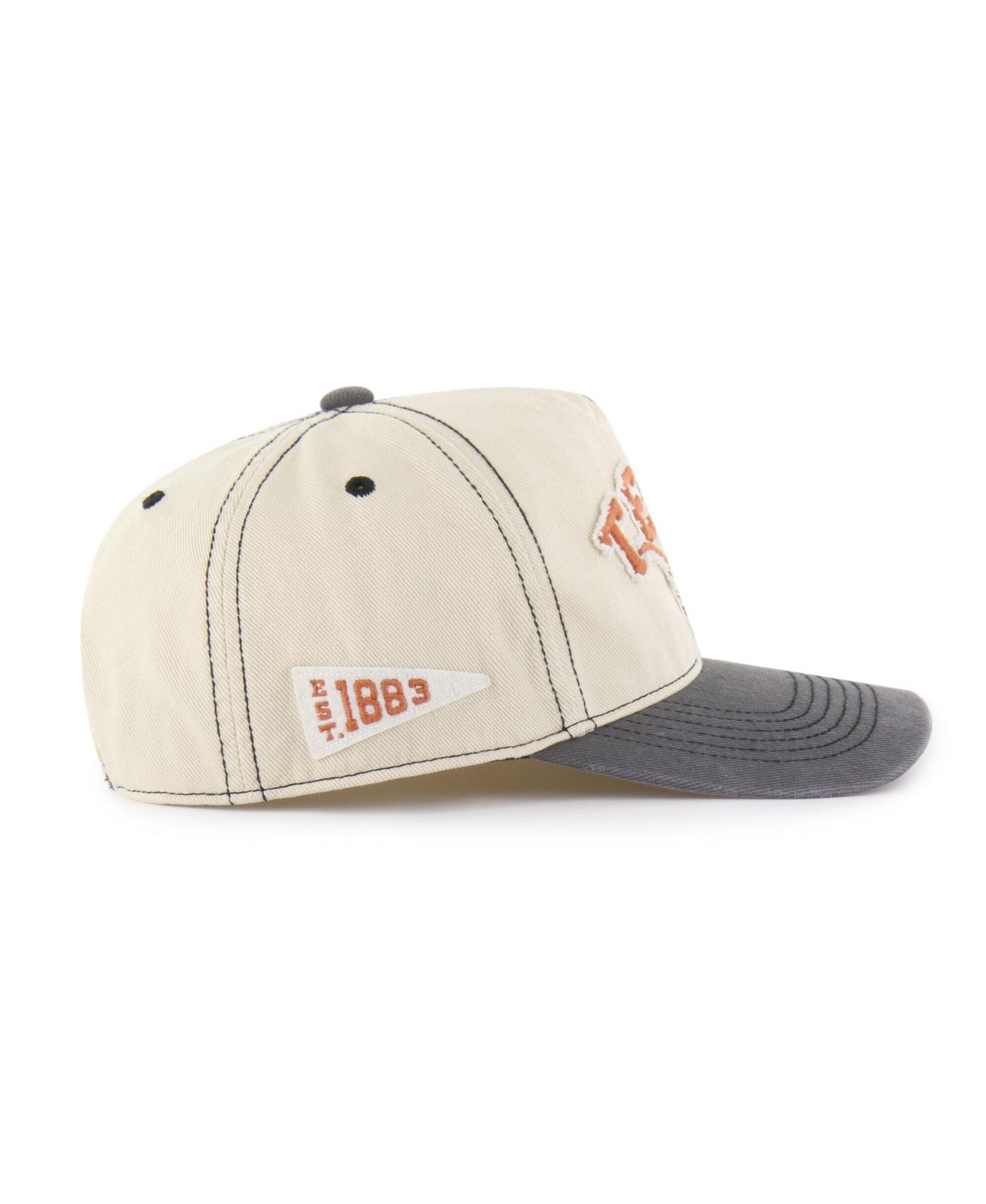 Men's and Women's '47 Tan/Black Texas Longhorns Well-Worn Calderwood Hitch Adjustable Hat