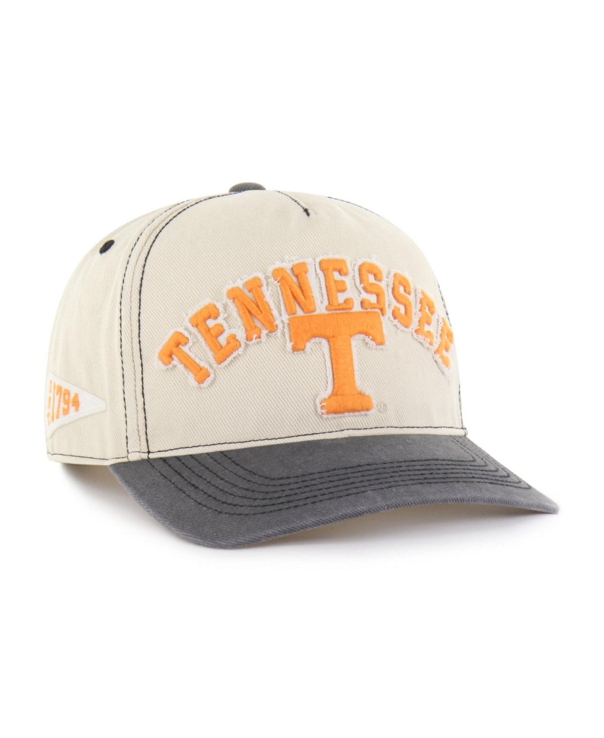 '47 Brand Men's and Women's Tan/Black Tennessee Volunteers Well-Worn Calderwood Hitch Adjustable Hat
